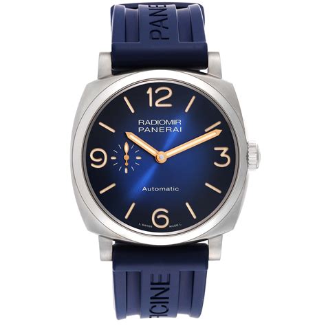 panerai 1078|Panerai Radiomir Automatic Blue Dial Men's Watch PAM01078.